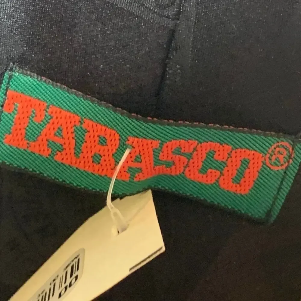 Vintage 90s TABASCO Racing NASCAR Necktie 100% Silk WEMCO Made USA NWT